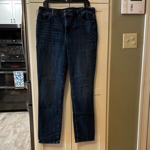 Talbots Deep Indigo Straight Leg Jeans